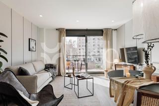 Location Appartement  Carrer de morales. Apartamento de 1 dormitorio con terraza en eixample esquerra