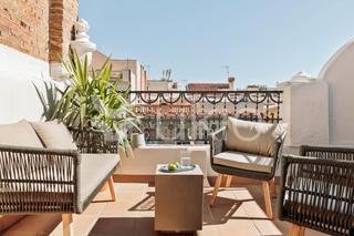 Alquiler Apartamento  Carrer del comte borrell. Apartamento 2 habitaciones  con terraza en eixample esquerra