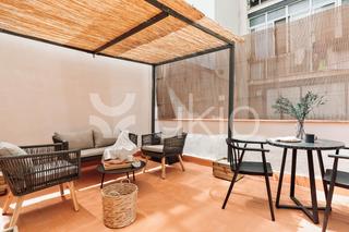 Affitto Monolocale  Carrer del comte borrell. Estudio con terraza en eixample esquerra