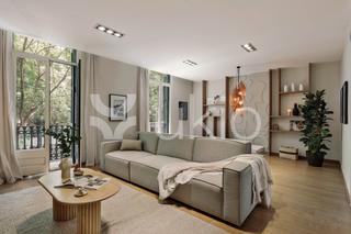 Alquiler Apartamento  Carrer de valència. Apartamento de 4 habitaciónes con terraza en eixample dreta