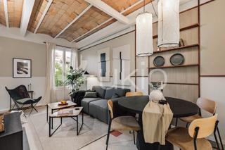 Affitto Piccolo appartamento  Ronda de sant pere. Apartamento de 2 habitaciones con oficina en eixample dreta