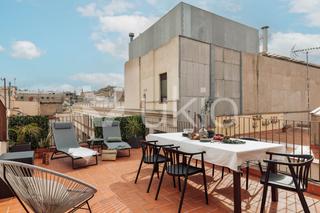 Location Appartement  Carrer de verdaguer i callís. Apartamento de 3 habitaciones con terraza en sant pere, santa ca