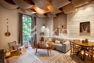 Alquiler Apartamento  Carrer de la diputació. Apartamento de dos dormitorios en eixample dreta
