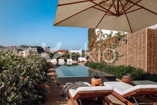Affitto Piccolo appartamento  Passeig de gràcia. Apartamento 1 dormitorio y piscina comunitaria  en eixample dret
