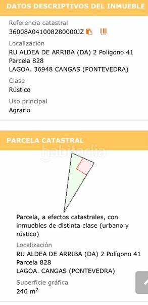 Foto e87b1fef-874b-4fac-aae6-68f9bda0e441. Terreno residenziale in Coiro Cangas