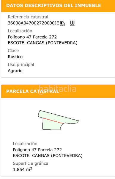 Foto c0bca17f-8968-4fd5-916c-d00b66fe1573. Terreno residenziale in rúa o escote 13 in Darbo Cangas