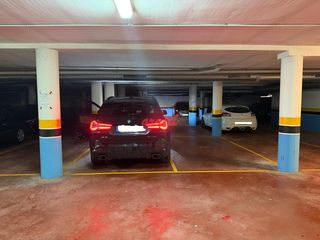 Autoparkplatz in Posío