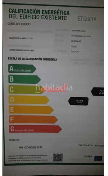 Foto 24445c9b-2904-4efb-8bd0-54e15f9bb111. Lloguer local comercial a Couto Ourense