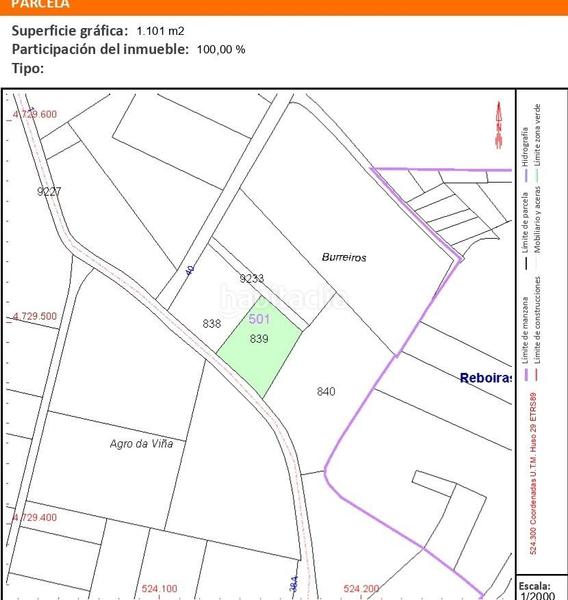 Foto febde9cf-5f27-4912-a647-530a4ff5468f. Terreno residencial finca de 1101 metros urbana en Dodro