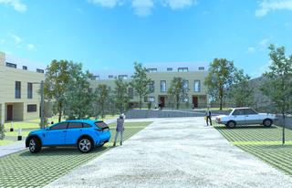 Maison jumelée  Rúa do churruchao. Viviendas adosadas en a rocha vella – ¡diseño, naturaleza y como