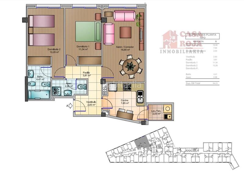 Foto 23c9337b-651f-4fab-b221-c2b68287ad8a. Apartament amb aparcament a Coiro Cangas