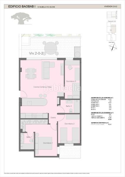 Foto 21f0cba7-3b00-4f8d-b199-9021537e97a6. Etagenwohnung 112m<sup>2</sup> in carrer albello 15 in El Palmeral - San Antón Elche / Elx