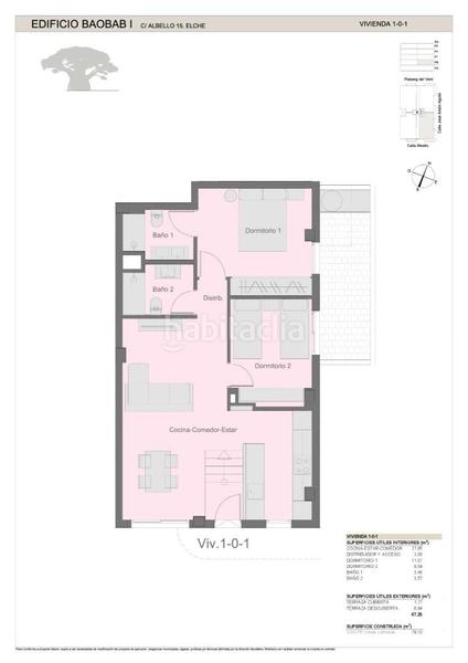 Foto 37d839a6-7b83-452e-87db-9e53e2482dd1. Etagenwohnung 112m<sup>2</sup> in carrer albello 15 in El Palmeral - San Antón Elche / Elx