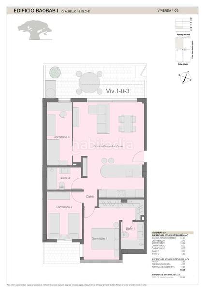 Foto 6b34d8ab-aee5-4330-8599-444d6e84fb59. Etagenwohnung 112m<sup>2</sup> in carrer albello 15 in El Palmeral - San Antón Elche / Elx