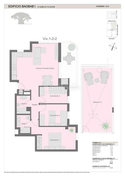Foto 9e3c2888-b298-479f-91db-f568756a97fe. Etagenwohnung 112m<sup>2</sup> in carrer albello 15 in El Palmeral - San Antón Elche / Elx