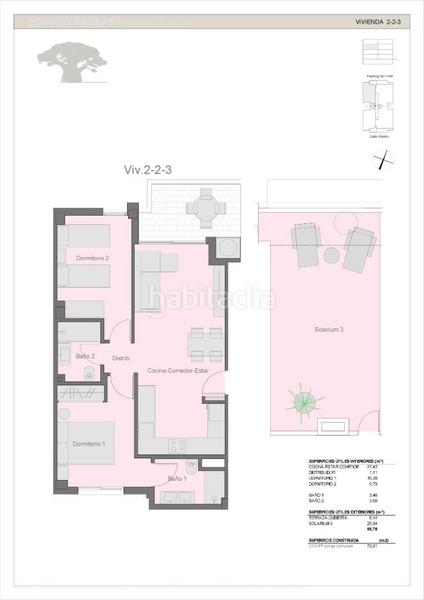 Foto e1564de3-290e-45c7-aa8b-1eabd3230cb6. Etagenwohnung 112m<sup>2</sup> in carrer albello 15 in El Palmeral - San Antón Elche / Elx