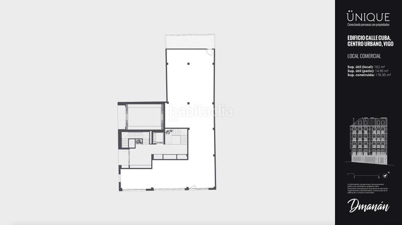 Foto 42da7f40-eeee-4cab-8c32-d25902136acb. Local comercial venta de bajo en Plaza España - Corte Inglés Vigo