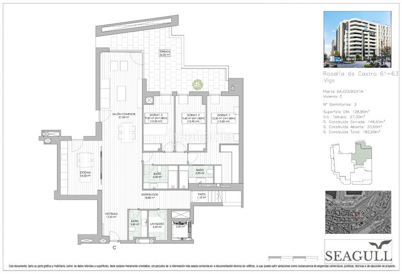 Foto d3deed05-973a-40f2-894d-3eee79407408. Penthouse in rúa de rosalía de castro 63-61 in Centro - Areal Vigo