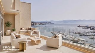 Dachwohnung en R�a de madrid 18. �tico a reformar con gran terraza, y piscina privada en primera