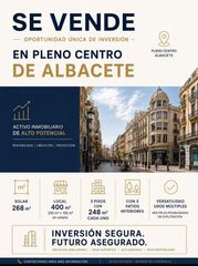 Edificio en Centro. Se vende edificio exclusivo en venta en pleno centro de albacete