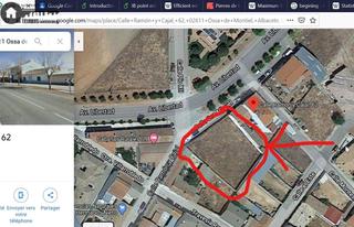 Terreny residencial a Ossa de Montiel. Inmobiliaria tejares vende terreno urbano en ossa de montiel. f0