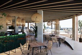 Business premise in El Acequión. Inversión única! local comercial en primera línea de playa del a