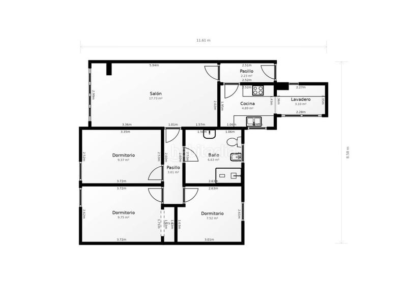 Foto 7b7107fe-134f-4b89-ba30-9d2be279c2ff. Appartamento con riscaldamento in Can Rull Sabadell