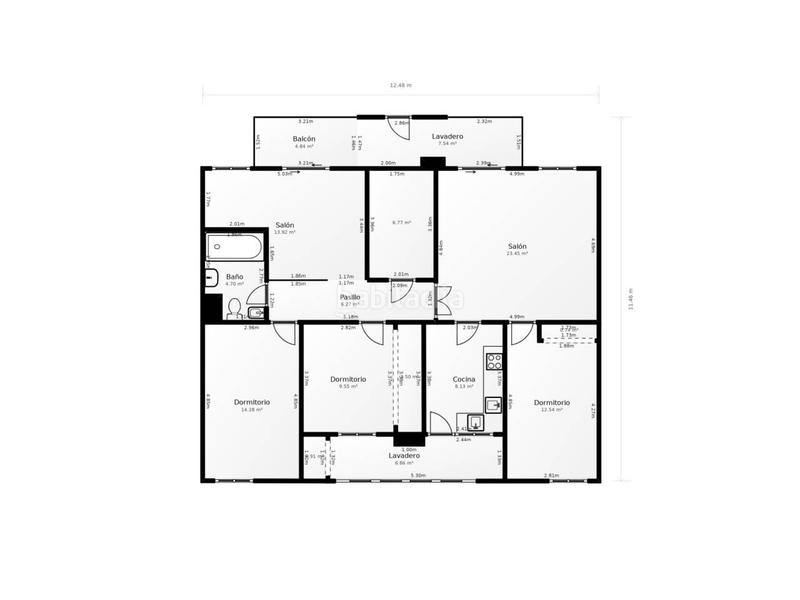 Foto 39765062-2a7b-49e3-88cd-6d09d3538a8e. Appartamento con riscaldamento in Torre-romeu Sabadell