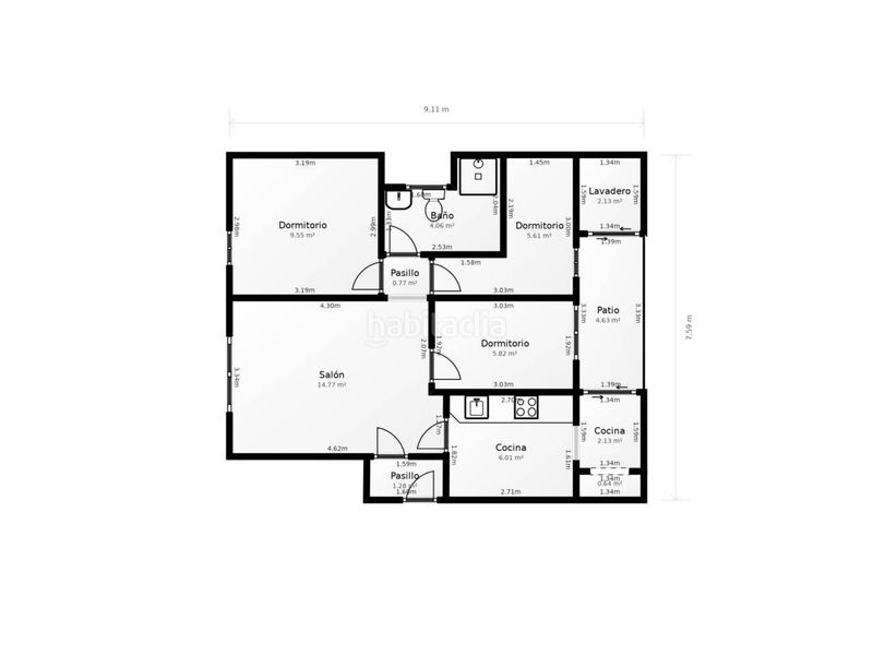 Foto fafbbc7c-a746-4571-b0e2-fd1ee3fe38ad. Pis a La Plana del Pintor Sabadell