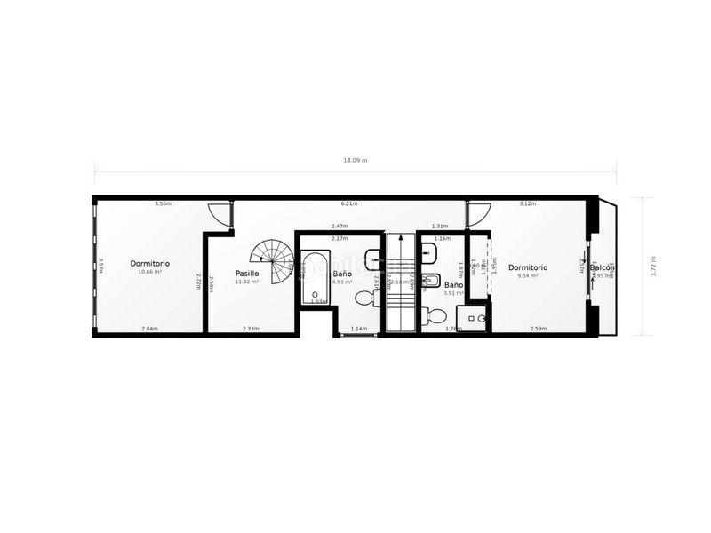 Foto 13f684c2-f15f-45a6-86fa-e6ab2fa9201f. Casa con riscaldamento parcheggio in Gràcia Sabadell