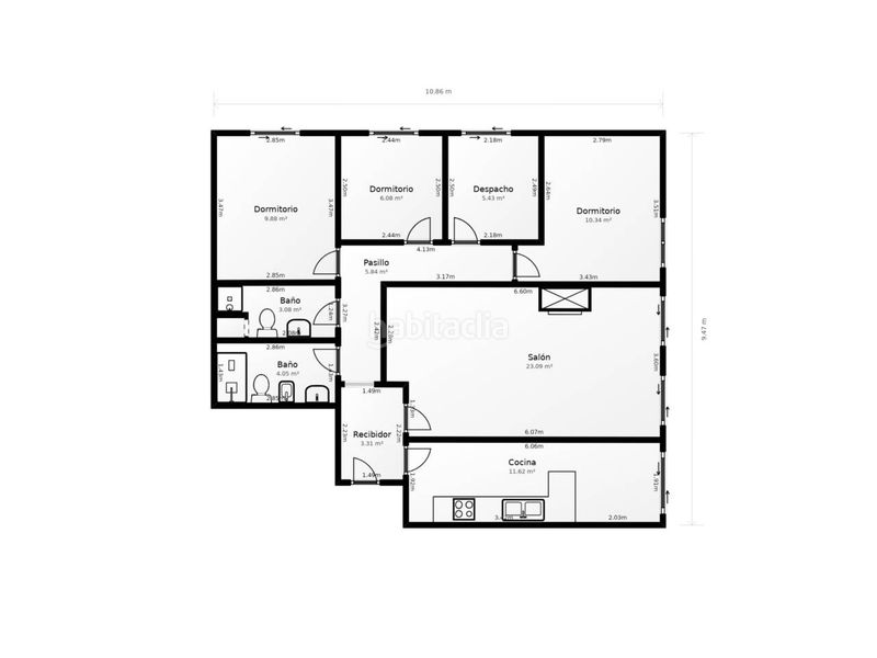 Foto 4ffe7b15-0b62-4b4d-8893-1e59af45d8a7. Apartament amb calefacció a Creu Alta Sabadell