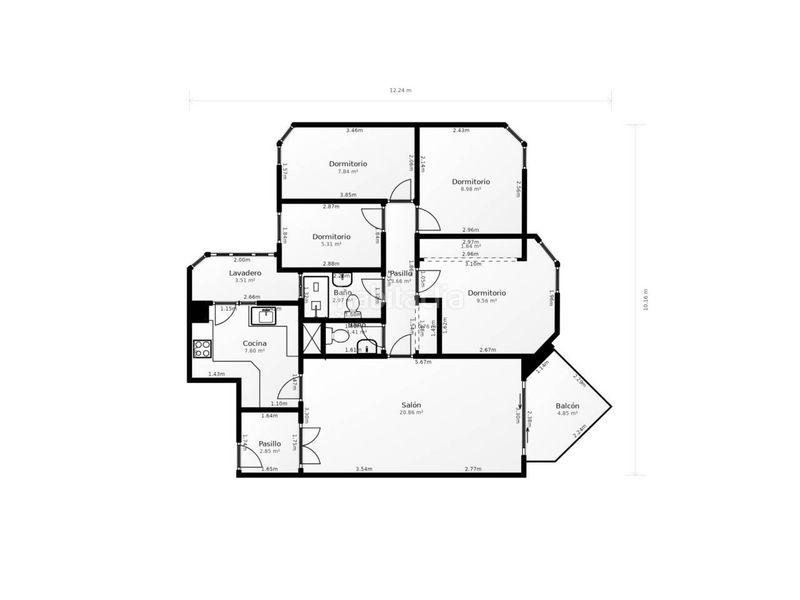Foto c76c8d6b-6b41-4ca0-9187-71a728f1e135. Flat with heating parking in Concòrdia Sabadell