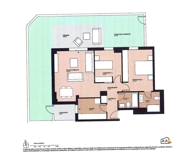 Foto 9f3a1b98-9d9f-4b31-8e14-f936ba19983c. Rent flat with heating parking pool in Cobeña