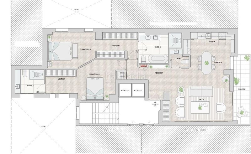 Foto 88546aeb-2c6b-4f9c-a5e2-859beb74d1dd. Flat with heating parking in Lista Madrid