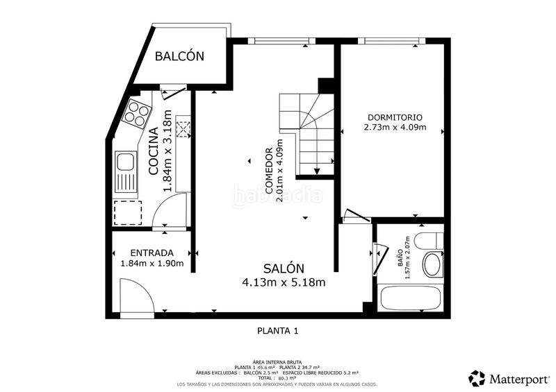 Foto 31d819c2-833b-4e9c-ab85-334a02df2d93. Duplex avec chauffage dans Casa Amarilla Galapagar