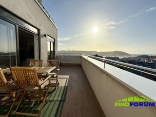 Pis  Calle curros enríquez. Terraza de 20 m con impresionantes vistas panorámicas al mar y a