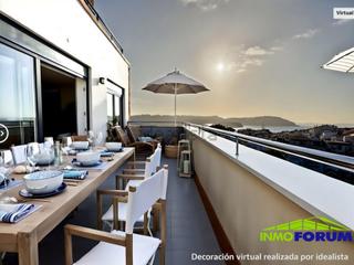Pis  Calle de curros enríquez. Terraza de 20 m con impresionantes vistas panorámicas al mar y a