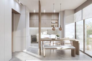 Etagenwohnung in Can Baró. Piso obra nueva