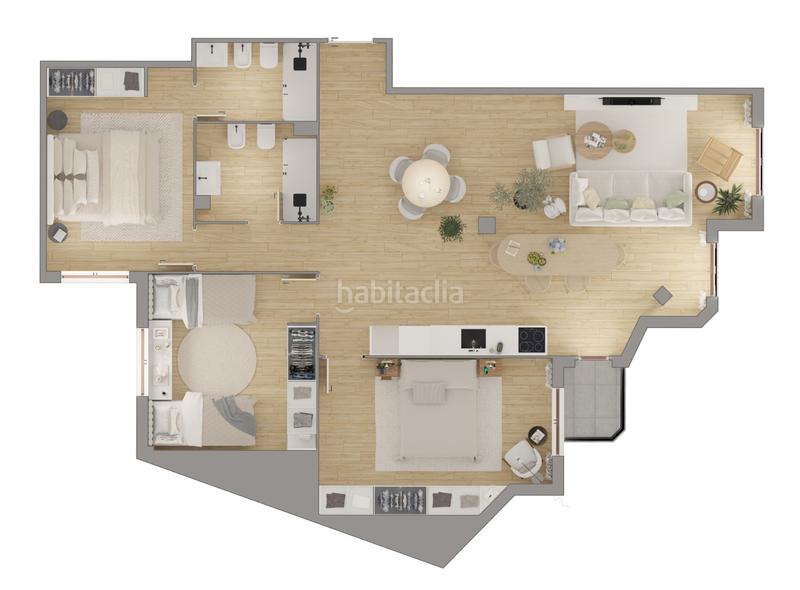 Foto 407a5464-bce9-4b7a-a063-413d44b9a2db. Piso estrena tu vivienda ideal proxima a la estacion maritima ideal para vivir o invertir ! el edificio cuenta con pisos ya de en Moaña