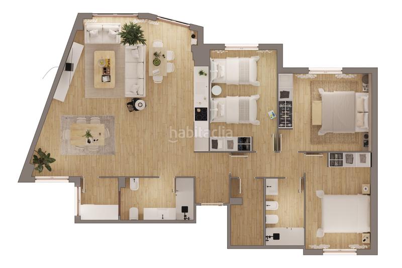 Foto 54c2e8eb-fb4e-4f77-895f-3e6ee8992d79. Piso estrena tu vivienda ideal proxima a la estacion maritima ideal para vivir o invertir ! el edificio cuenta con pisos ya de en Moaña