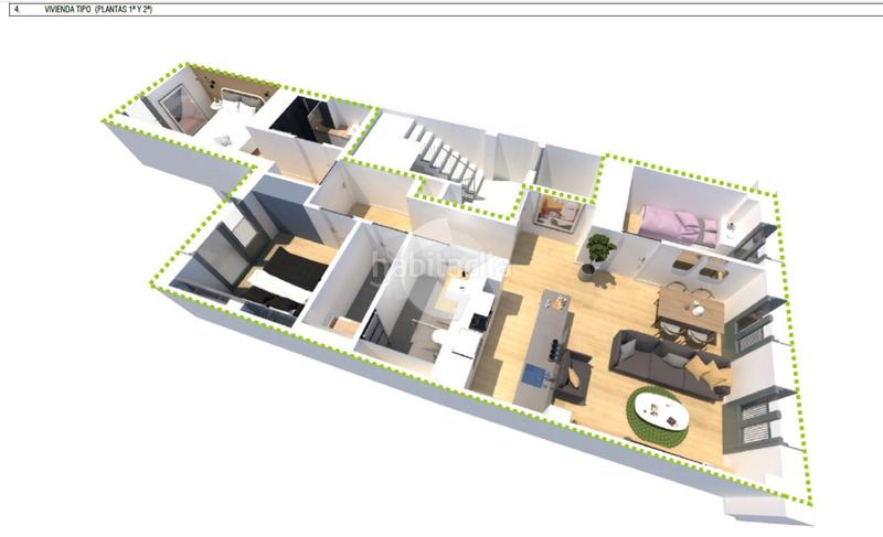 Foto d0f06d9c-97a9-48af-98fc-8419c4b402af. Etagenwohnung in Casco Viejo Ourense