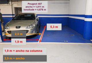 Miete Autoparkplatz in Casco Viejo. Se alquila plaza de garaje en la calle del paseo. con posibilida