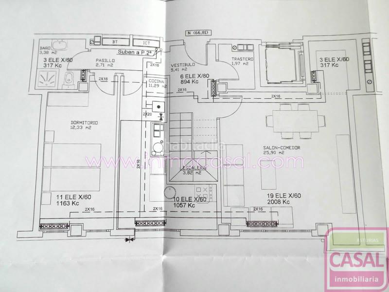 Foto 79559893-4693-4111-bb92-76e69f00e2e9. Piso dúplex seminuevo en el carbayedo. primera planta, hall, cocina independiente totalmente equipada, amplio salón comedor, dormitorio en Avilés