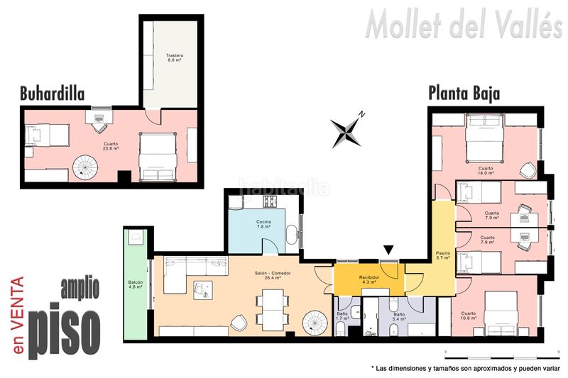 Foto b3f64e37-7a97-4c64-b699-15fb3e2e3f2e. Dúplex amb calefacció a Plana Lledó Mollet del Vallès