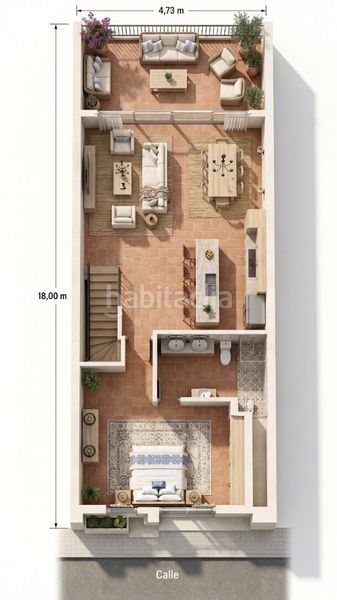 Foto e9a66f83-ff3d-42be-896b-e389e1f420b6. Casa aparellada amb calefacció aparcament a Col·legis Nous Mollet del Vallès