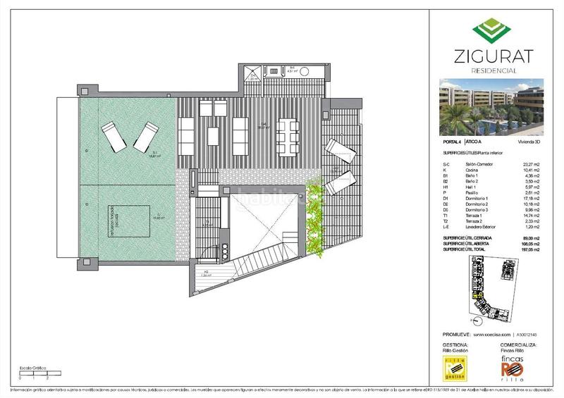 Foto ed239437-6fad-40b9-acef-8f610ea0e73d. Attico con parcheggio in Miralbueno Zaragoza