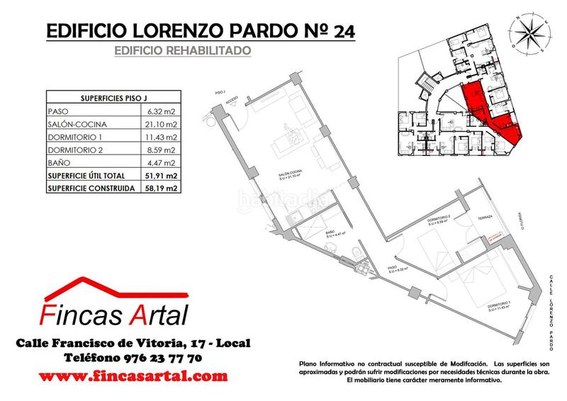 Foto 2f66780d-f5a7-4b6e-8969-4e19baa08460. Location appartement avec chauffage dans La Granja Zaragoza