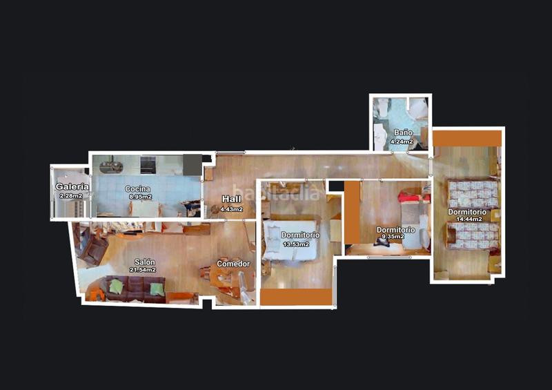 Foto e3ab9a4b-1bf5-4dd0-86ed-af48ced24b1f. Appartamento in calle del consejo de ciento 15 in Zaragoza