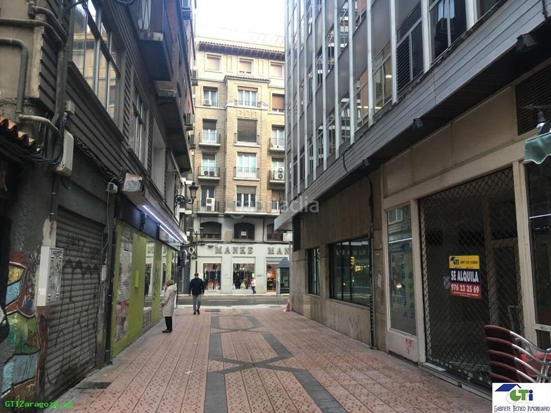 Foto da39d608-7c40-43a4-befa-711b4cebc974. Alquiler local comercial calle rufas junto a coso en Zaragoza
