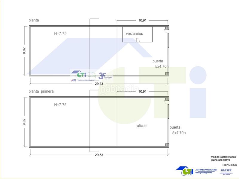 Foto d4c7b56a-8700-41a8-99a1-0c91356e17d7. Capannone industriale in Cuarte de Huerva